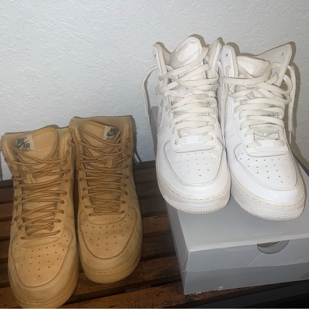 2 Pairs Og Air Force 1 High Tops